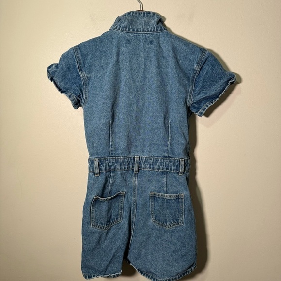 NWT NWT: Lioness Revolve - U Know What’s Up denim romper XS - Picture 5 of 5